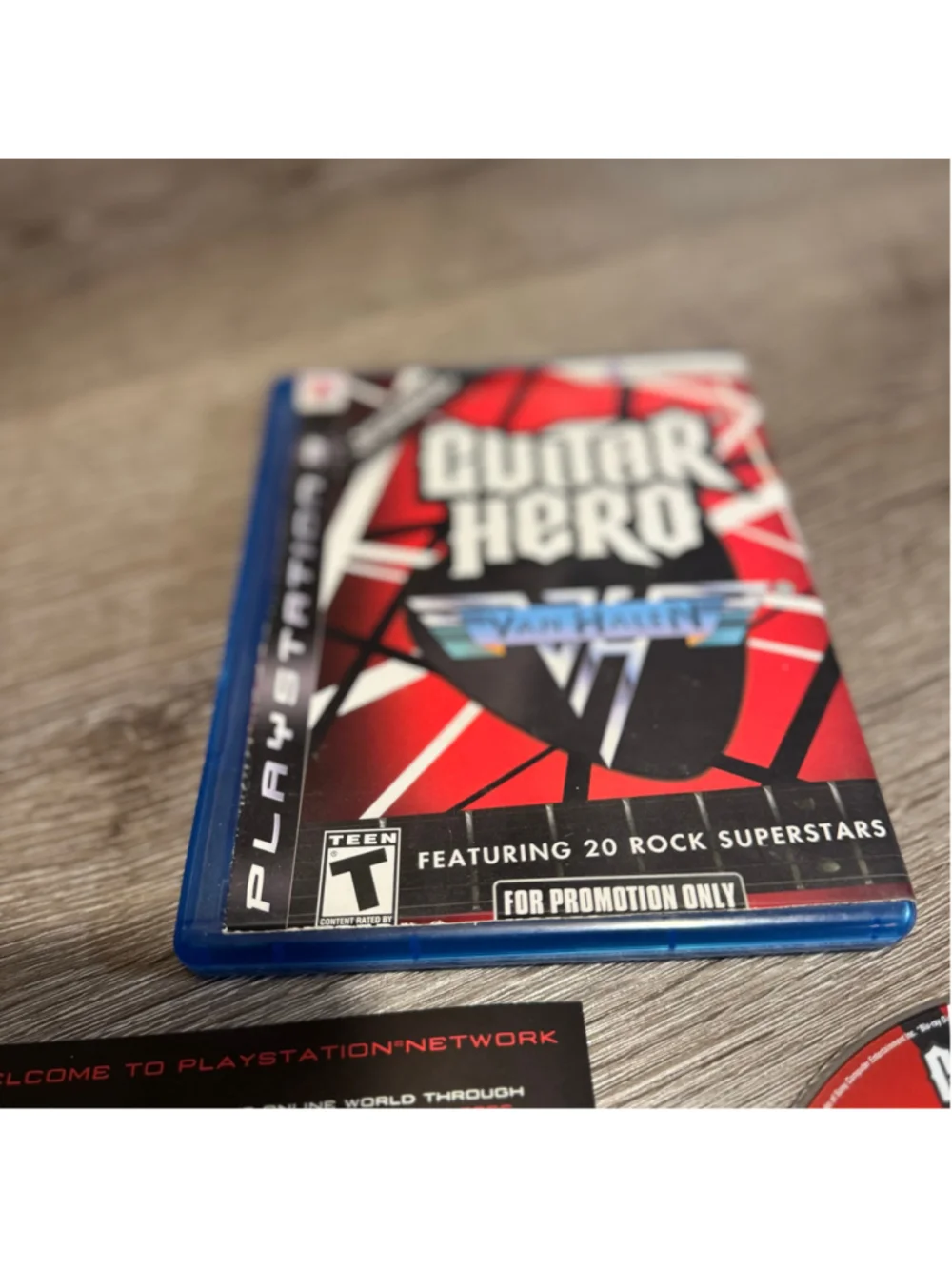 Activision Guitar Hero Van Halen PS3 Playstation 3 Video Game For Promotion Only